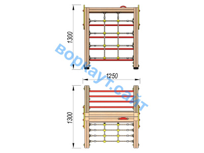 Детский спортивный комплекс ДСК 3201 в Южно-Сахалинске