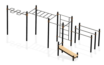 Спортивный комплекс воркаут ВС-57 в Южно-Сахалинске