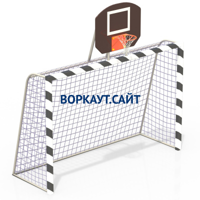 Ворота с баскетбольным щитом СИО 3512 в Южно-Сахалинске