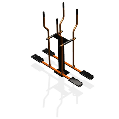 Уличный тренажер  "Лыжи двойные"   УТ210 в Южно-Сахалинске