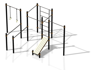 Спортивный комплекс воркаут ВС-152 в Южно-Сахалинске