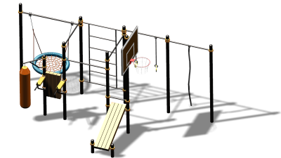 Спортивный комплекс воркаут ВС-88 в Южно-Сахалинске