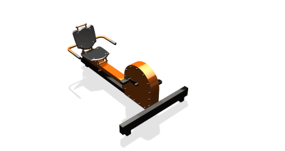 Силовой уличный тренажер  "Велотренажер"  УТ410 в Южно-Сахалинске