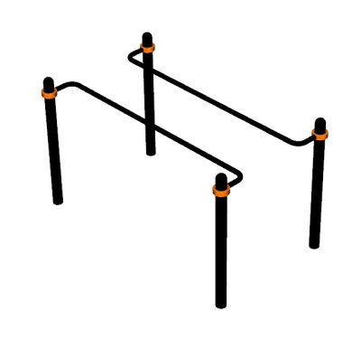 Спортивный комплекс воркаут ВС-180 в Южно-Сахалинске