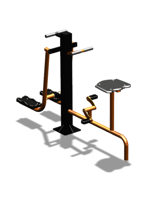 Уличный тренажер "Вело Шпагат" УТ320 в Южно-Сахалинске