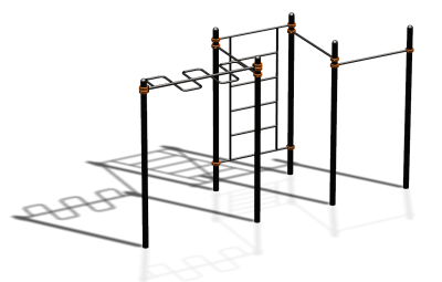 Спортивный комплекс воркаут ВС-138 в Южно-Сахалинске
