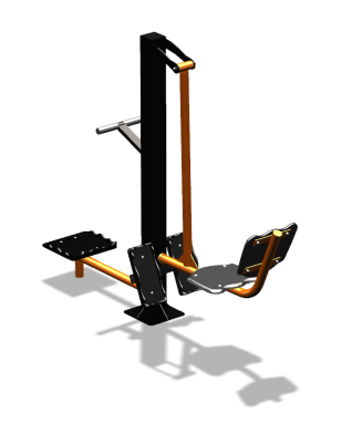 Уличный тренажер "Жим ногами Твистер" УТ305 в Южно-Сахалинске