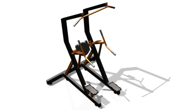 Силовой уличный тренажер  "Комбинированный станок"  УТ416 в Южно-Сахалинске