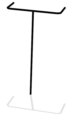 Стойки с шестом ВС-31 в Южно-Сахалинске