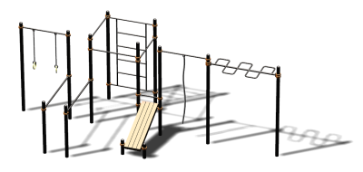 Спортивный комплекс воркаут ВС-85 в Южно-Сахалинске
