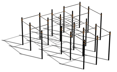 Спортивный комплекс воркаут ВС-136 в Южно-Сахалинске