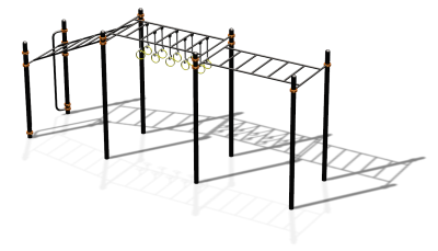 Спортивный комплекс воркаут ВС-147 в Южно-Сахалинске