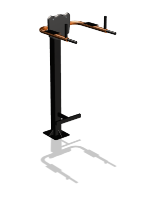 Уличный тренажер «Брусья-пресс» УТ 109 в Южно-Сахалинске