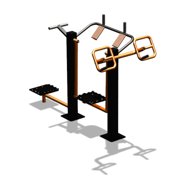 Уличный тренажер "Штурвал Пресс Супертвистер" УТ301 в Южно-Сахалинске