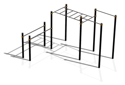 Спортивный комплекс воркаут ВС-151 в Южно-Сахалинске