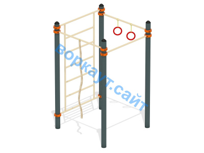 Воркаут комплекс ВC-18 в Южно-Сахалинске Воркаут комплекс ВC-18 в Южно-Сахалинске
