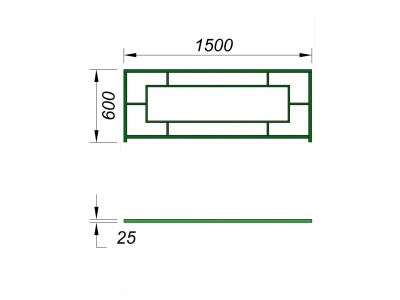 Ограждение площадки МАФ 5000 в Южно-Сахалинске