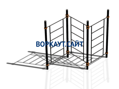 Спортивный комплекс воркаут ВС-80 в Южно-Сахалинске