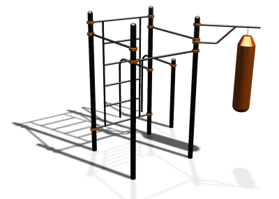 Спортивный комплекс воркаут ВС-144 в Южно-Сахалинске