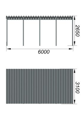 Теневой навес трибун МАФ 4130 в Южно-Сахалинске