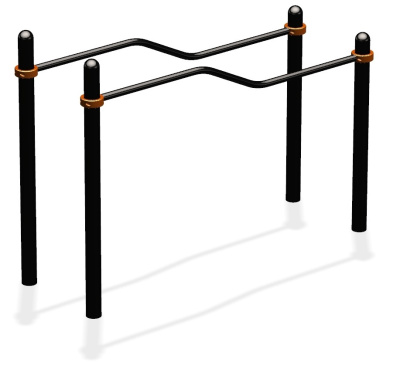 Спортивный комплекс воркаут ВС-184 в Южно-Сахалинске