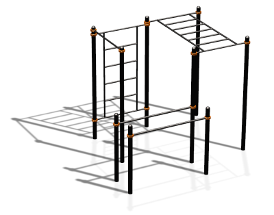 Спортивный комплекс воркаут ВС-154 в Южно-Сахалинске