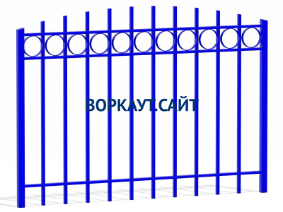 Ограждение спортивной площадки МАФ 5005 в Южно-Сахалинске