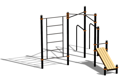 Спортивный комплекс воркаут ВС-133 в Южно-Сахалинске