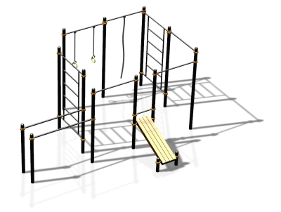 Спортивный комплекс воркаут ВС-157 в Южно-Сахалинске