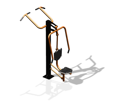 Уличный тренажер "Жим от груди Турник" УТ341 в Южно-Сахалинске