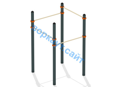 Турник четырехуровневый ВС-11 в Южно-Сахалинске