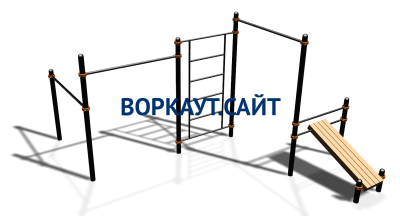 Спортивный комплекс воркаут ВС-113 в Южно-Сахалинске