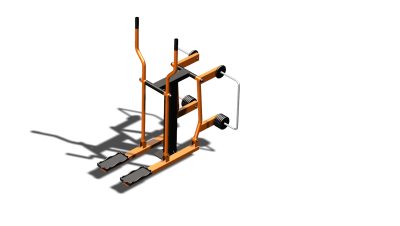 Силовой уличный тренажер  "Лыжи"  УТ406 в Южно-Сахалинске