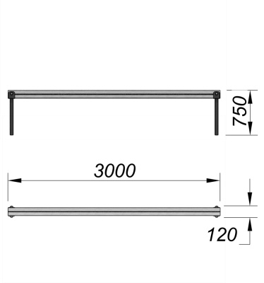 Бум бревно ДСК 3540 в Южно-Сахалинске